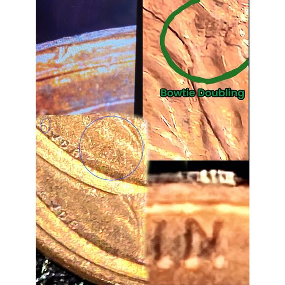 1993D Lincoln Cent Doubled Double Die Ear Xtra VDB Phantom Images Die Clash READ - Picture 7 of 10